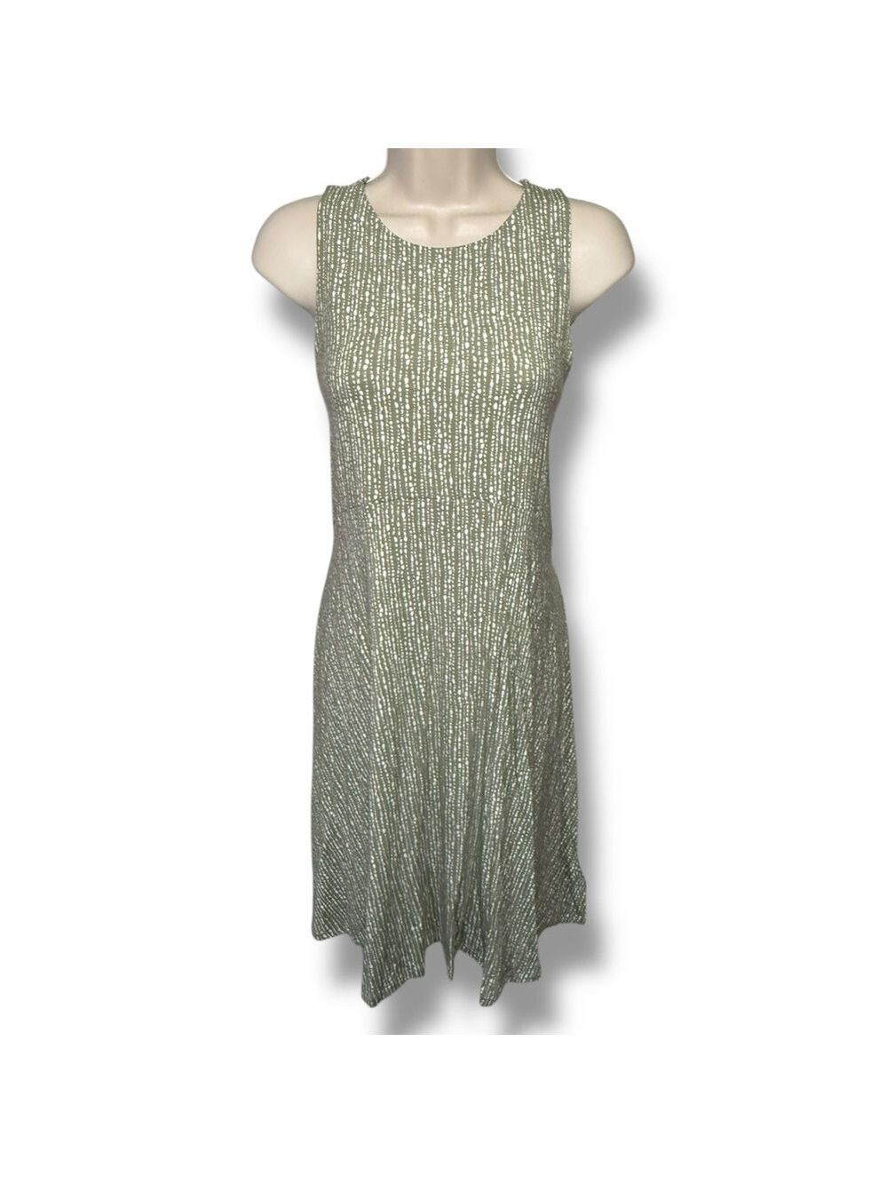 Athleta Women’s Santorini Thera Printed Dress Green Size Large
